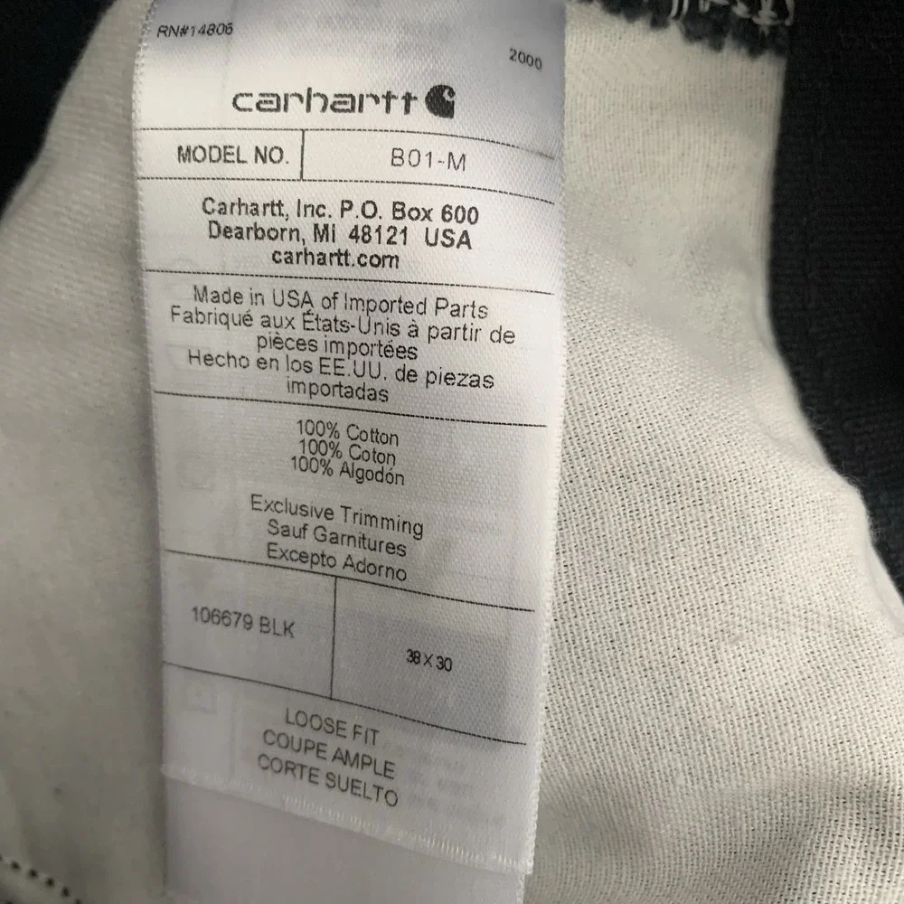 Carhartt Duck Double-front Knee pants